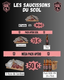 ⚫🩷 Vente de Saucissons 🩷⚫