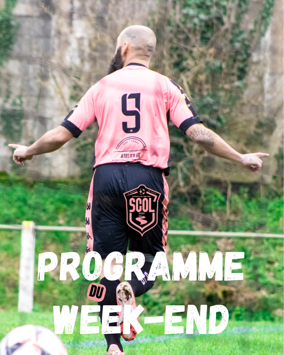 PROGRAMME DU WEEK-END