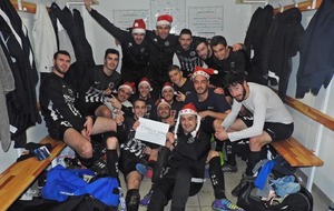 LES 3 EQUIPES SENIORS ONT TOUT DONNE AVANT LES FETES...