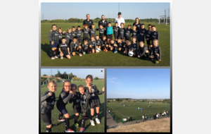 RENTREE REUSSIE DES U8/U9...VICTOIRE DANS LE DERBY...