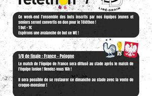 TELETHON 2022 / EQUIPE DE FRANCE