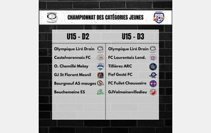 CHAMPIONNAT U15/U17 PHASE 3