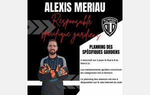 SPECIFIQUE GARDIENS DE BUT (07/07/2023)