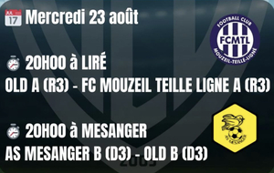 RESULTATS MERCREDI 23 AOÛT (24 AOÛT)