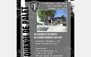 TOURNOI DE PALETS DU CLUB (5 DECEMBRE)