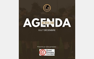 ⚫🩷 AGENDA DU WEEK-END GFOF 🩷⚫