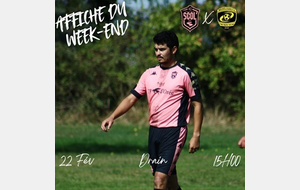 🩷Programme du week-end⚫