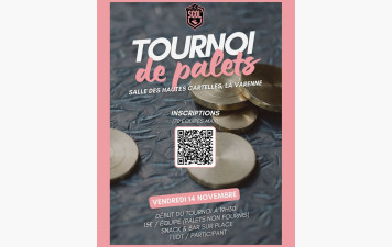 ⚫🩷 TOURNOI DE PALETS 🩷⚫