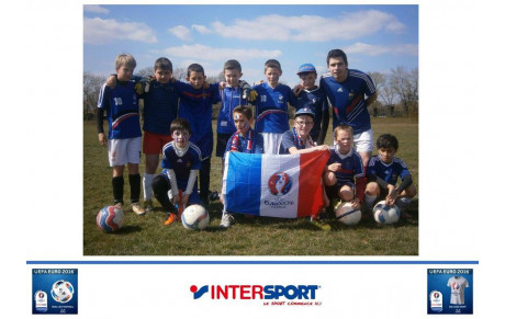 CONCOURS-PHOTOS "EURO 2016 - INTERSPORT": UNE TRES BELLE 6ème PLACE!!!