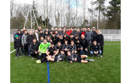 LES U14/U15 QUALIFIES POUR LES 1/4 DE FINALE DE LA COUPE DE L'ANJOU!!!