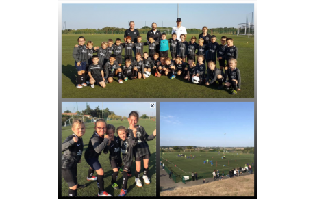 RENTREE REUSSIE DES U8/U9...VICTOIRE DANS LE DERBY...