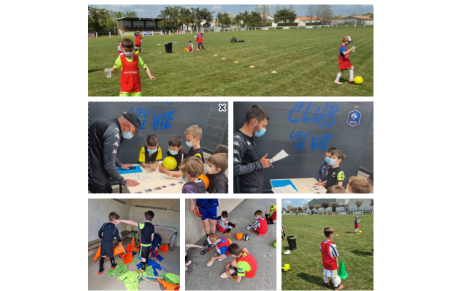 STAGE STUDIEUX ET LUDIQUE POUR LES U6/U7 &amp; U8/U9!!!