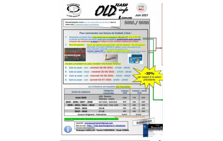 LICENCES 2021/2022: C'EST PARTI!!!