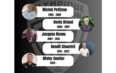 NOS PRÉSIDENTS DEPUIS LA FUSION (7 AOÛT)