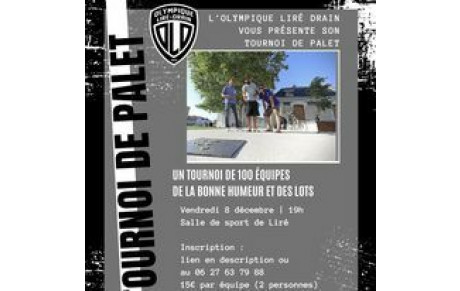 TOURNOI DE PALETS DU CLUB (5 DECEMBRE)